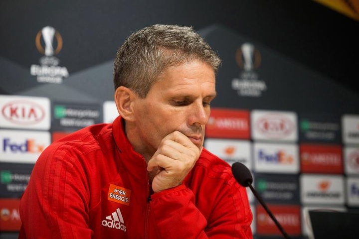 El ex entrenador del Rapid Viena, el austriaco Dietmar Kuhbauer. EFE