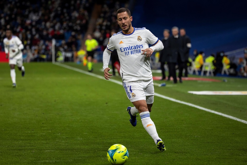 Hazard será desfalque para o jogo da Liga dos Campeões. EFE/Rodrigo Jiménez