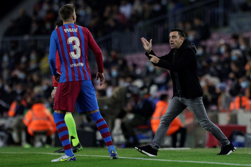 Xavi se mostrou confiante de vencer o Bayern de Munique. EFE/Quique García