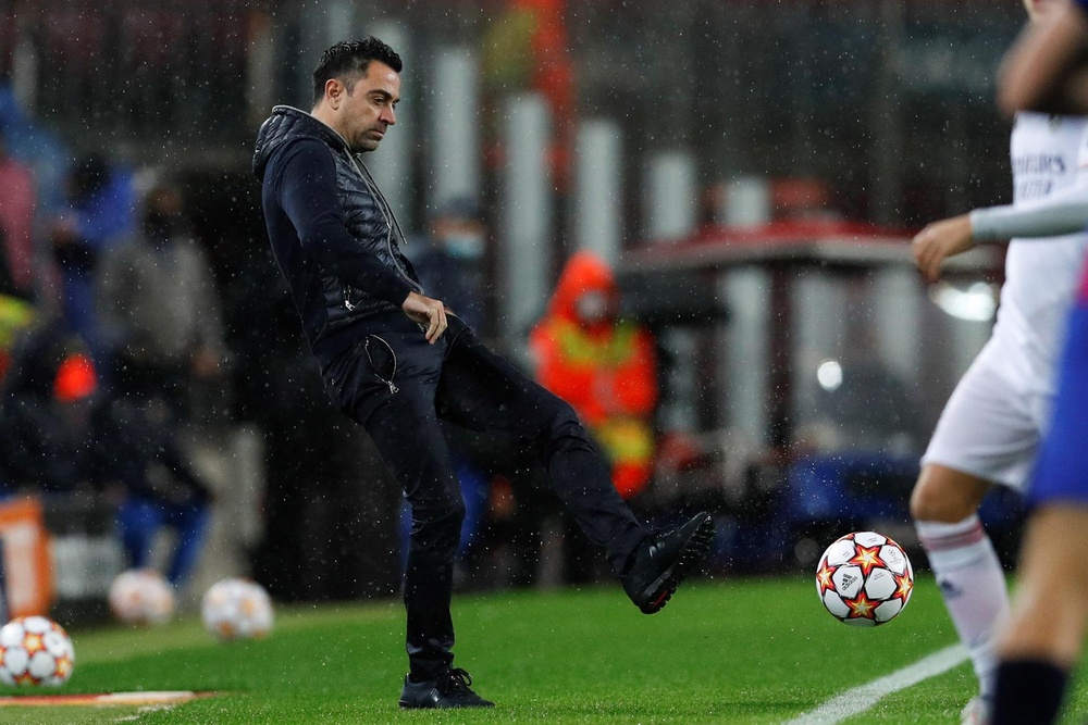 Xavi Hernandez a analysé le résultat du match du Barça. EFE