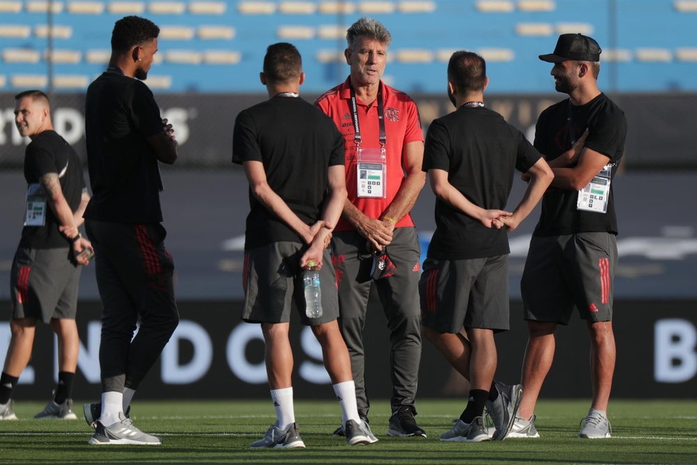 Renato Gaúcho não é mais o treinador do Flamengo. AFP