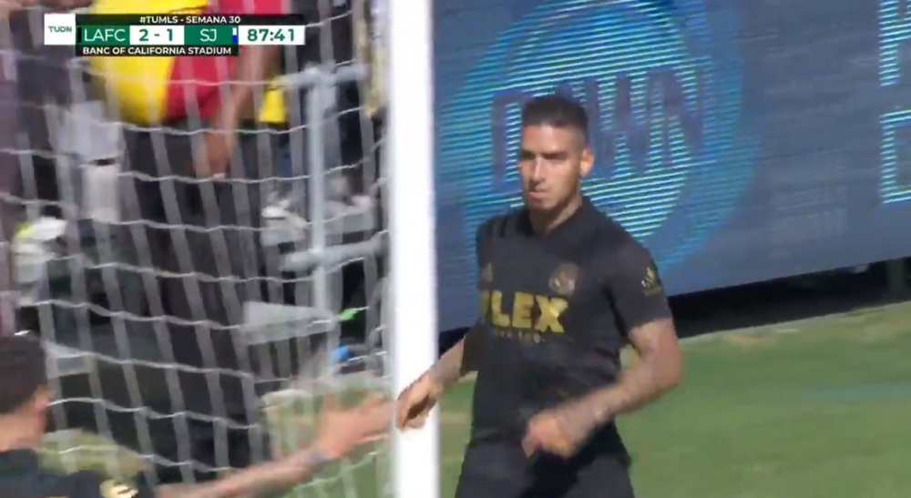 Cristian Arango guía la victoria de LAFC con un doblete. Captura/MLS