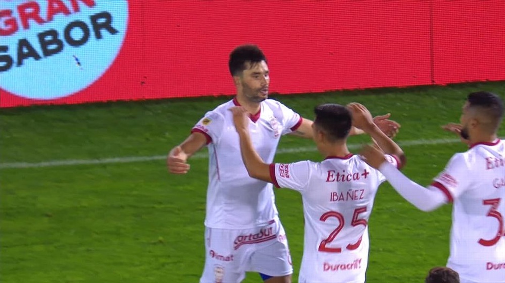 Huracán se impuso a Aldosivi. Captura/Fanatiz