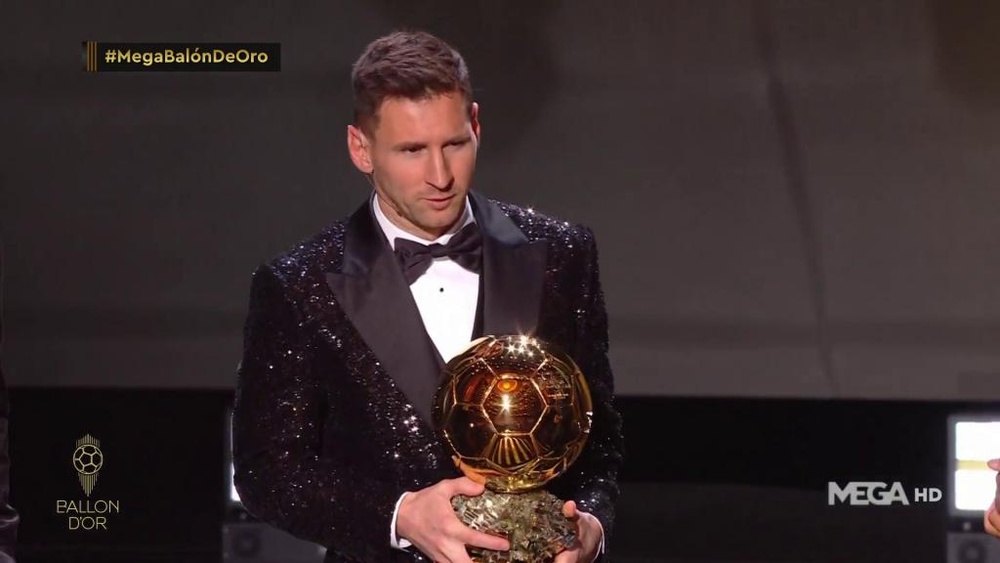 Messi ha vinto  il Pallone d'Oro. Mega