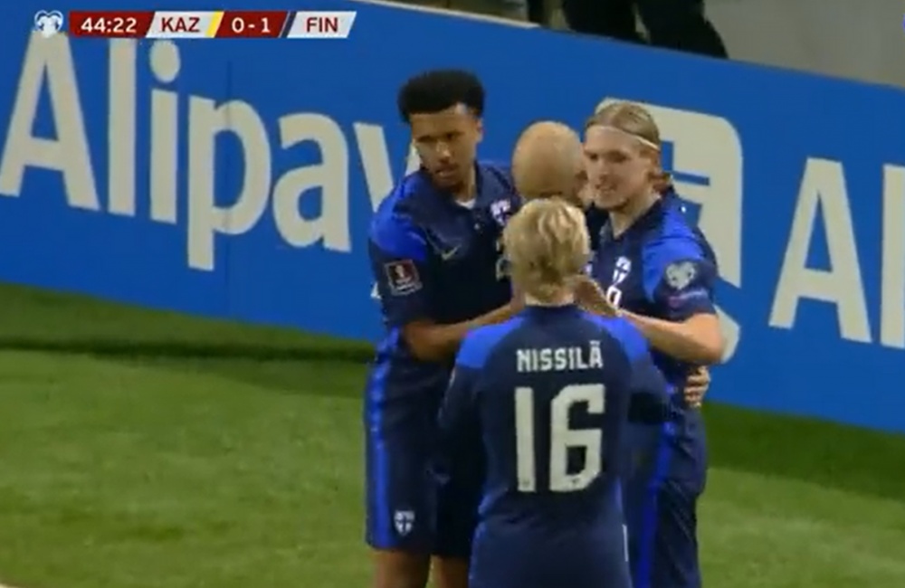 Finlandia vence y convence. Captura/Sport2