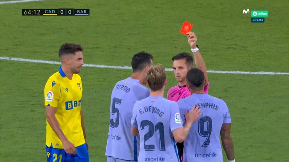 Barcelona fails to win once again. Screenshot/movistarlaliga