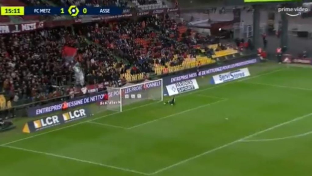 Tremendo gol de Khazri desde su casa. Captura/PrimeVideo