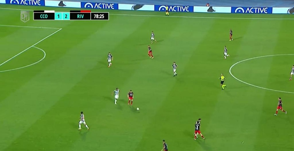 River siguió con su racha de victorias. Captura/Fanatiz