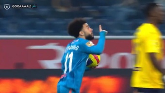 Claudinho aplaca a un Rostov 'gallito' que aprieta la cima. Captura/LaLigaSportsTV