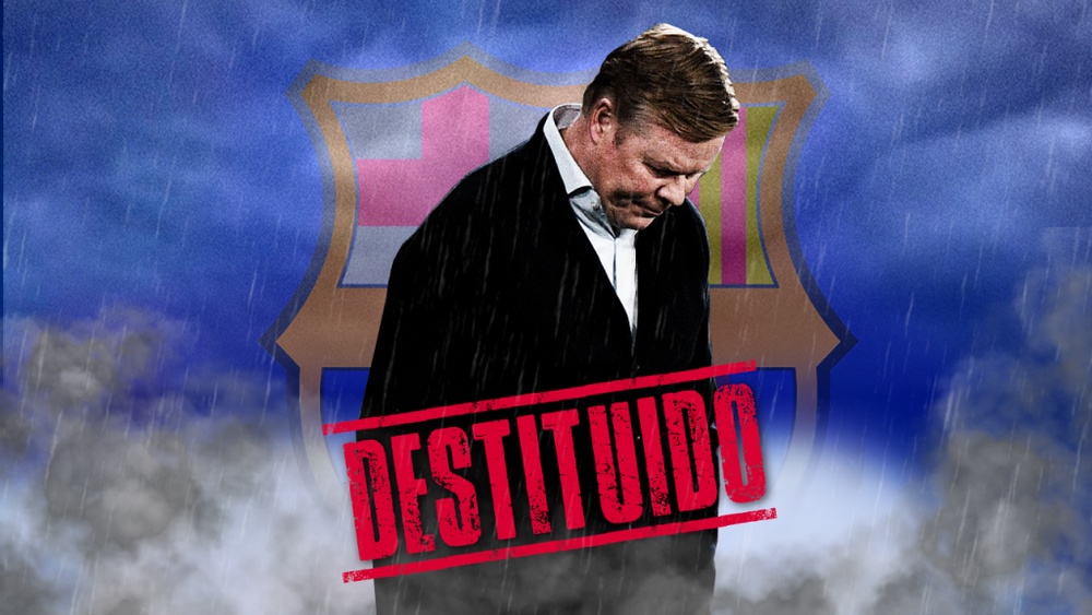 OFICIAL: Koeman, destituido como entrenador del Barça. BeSoccer