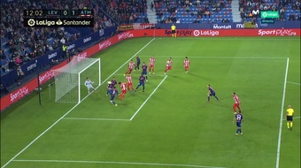 Griezmann scored his first LaLiga goal back at Atletico