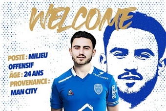 El Troyes anunció a cuatro nuevas caras. Twitter/estac_officiel