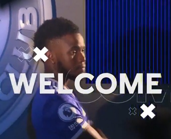 Lookman has moved to Leicester City on loan. Twitter/LCFC