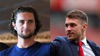 Rabiot and Ramsey, injured parties in Pogba's possible return to Juve. AFP