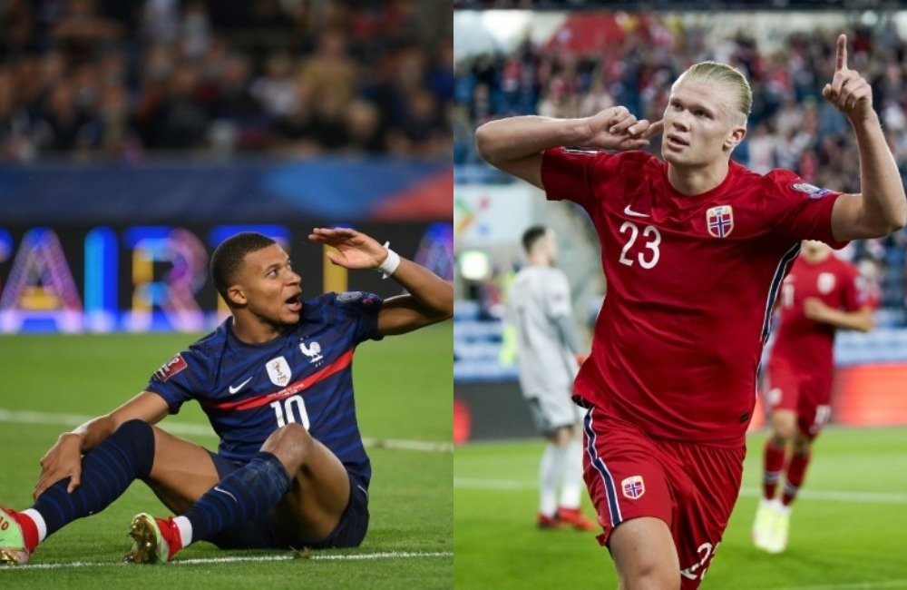 According to Ferrer Barça is not the best destination for Haaland or Mbappe. AFP