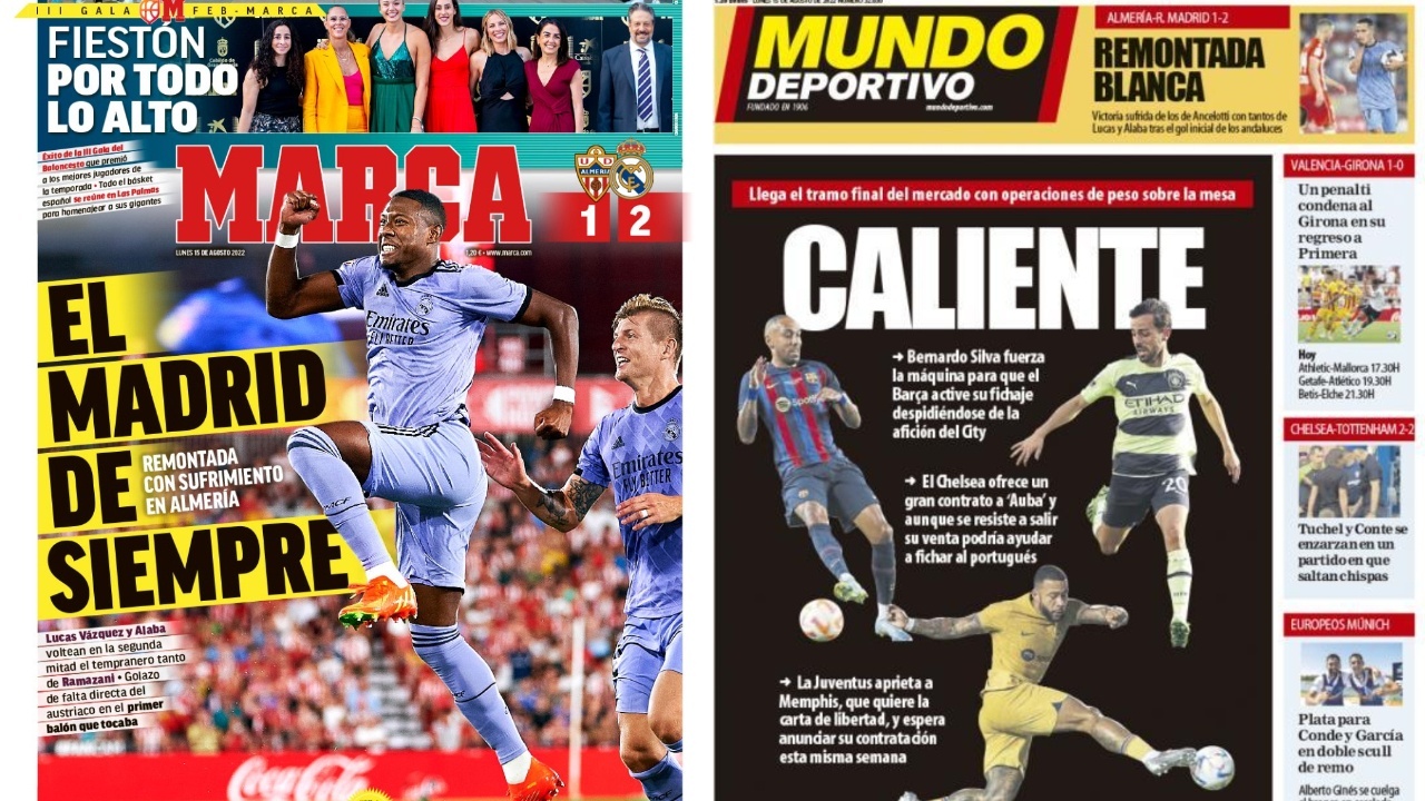 Portadas De La Prensa Deportiva Del