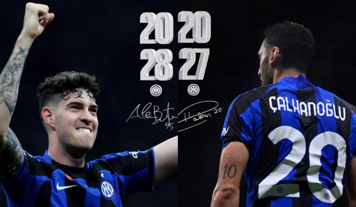 Inter Announce Bastoni And Calhanoglu Renewals