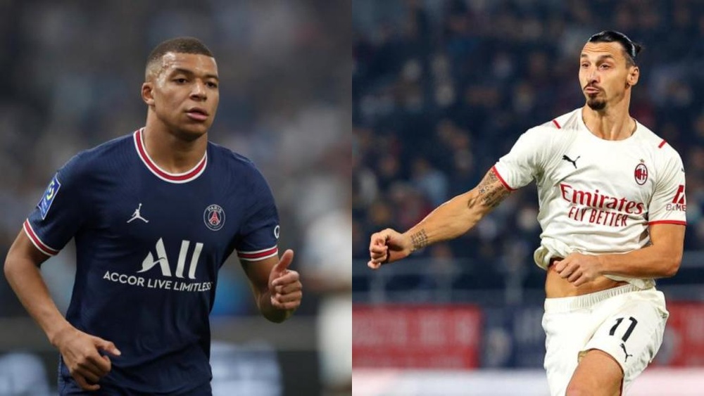 Ibrahimovic parla di Mbappé. EFE