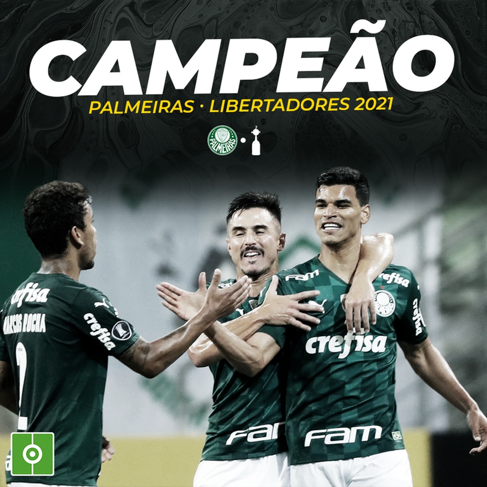 Palmeiras é campeão da Libertadores da América 2021. BeSoccer