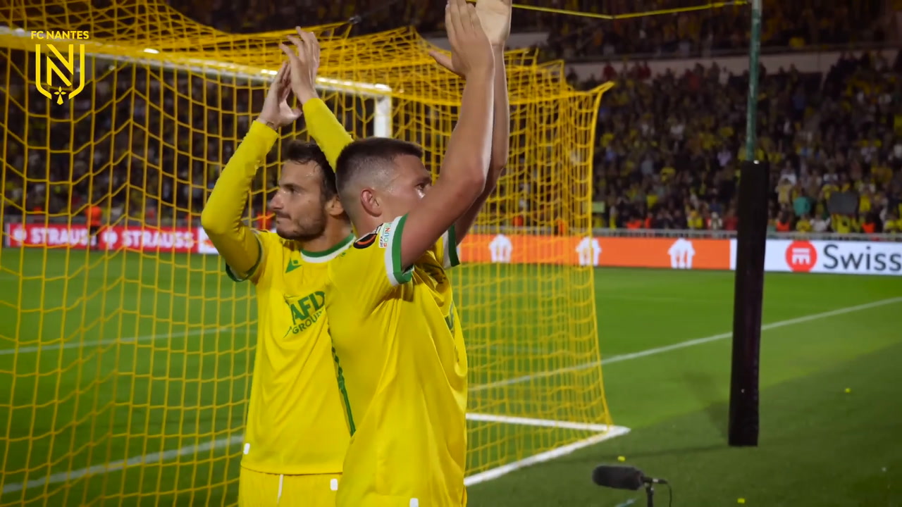 Vid O Les C L Brations Du Fc Nantes Apr S L Olympiacos