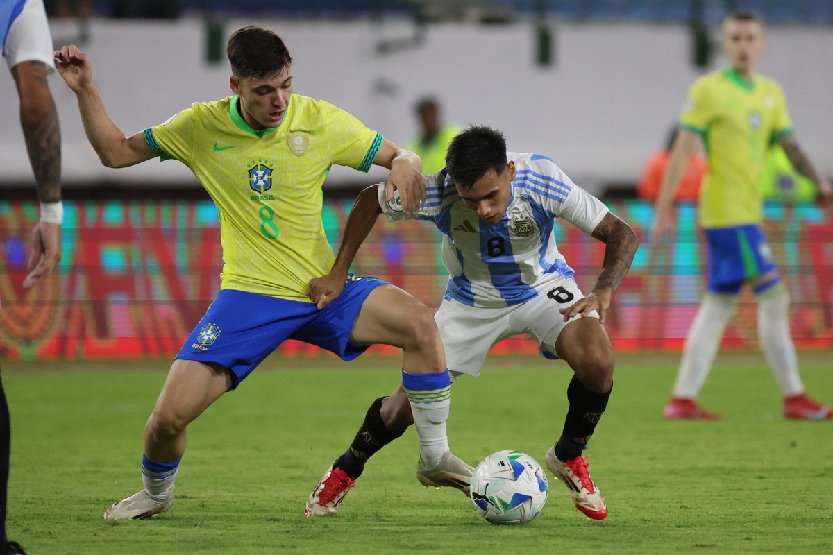 Brasil y Argentina se jugarán en el golaverage el Sudamericano Sub 20