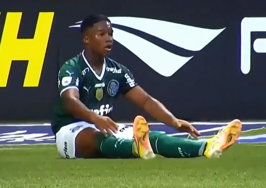 Endrick fue titular, aunque sin destellos, en un Palmeiras supercampeón