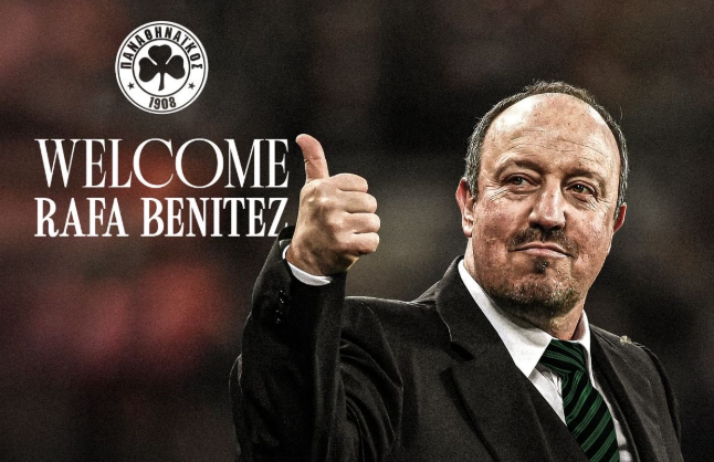 El Panathinaikos rescata a Rafa Benítez