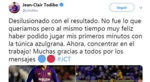 Todibo presumió de debut en las redes sociales