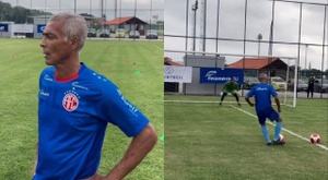 Romário deslumbró de corto: Llevo 16 años sin entrenar; vendrá la camilla a recogerme