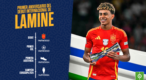 Un año desde el debut de Lamine, la anomalía hecha futbolista