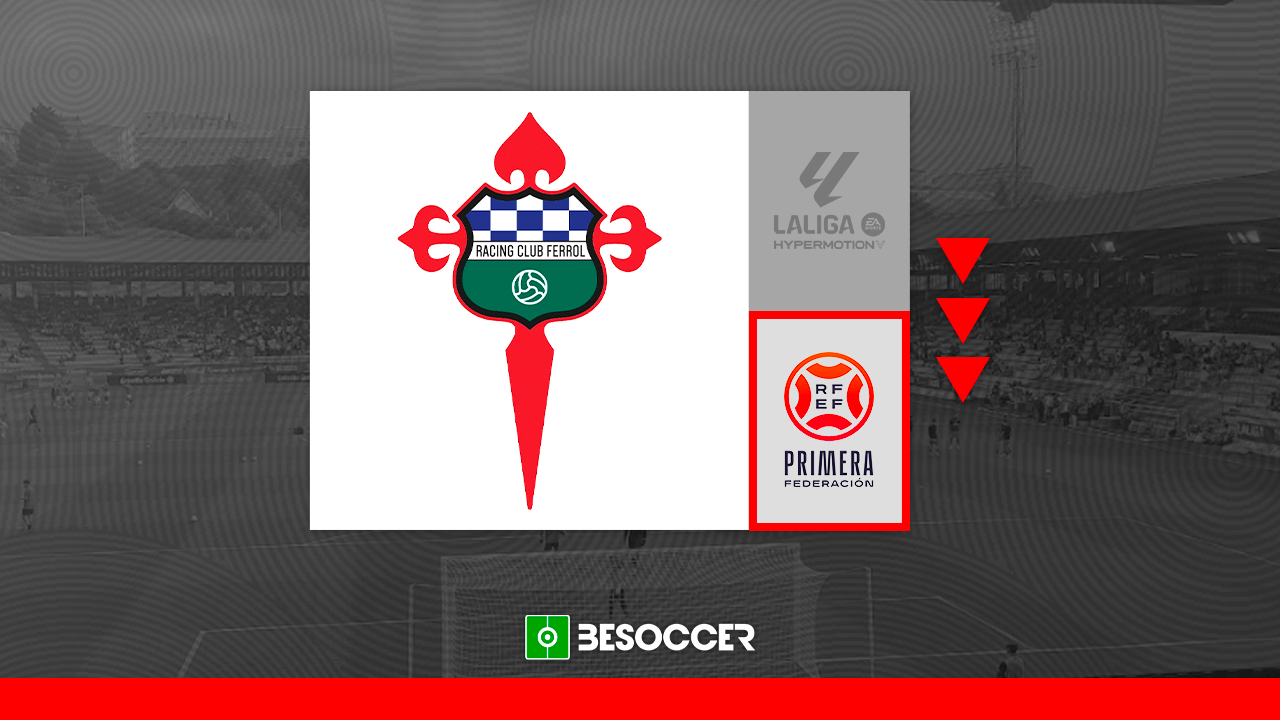 El Racing de Ferrol desciende a Primera RFEF