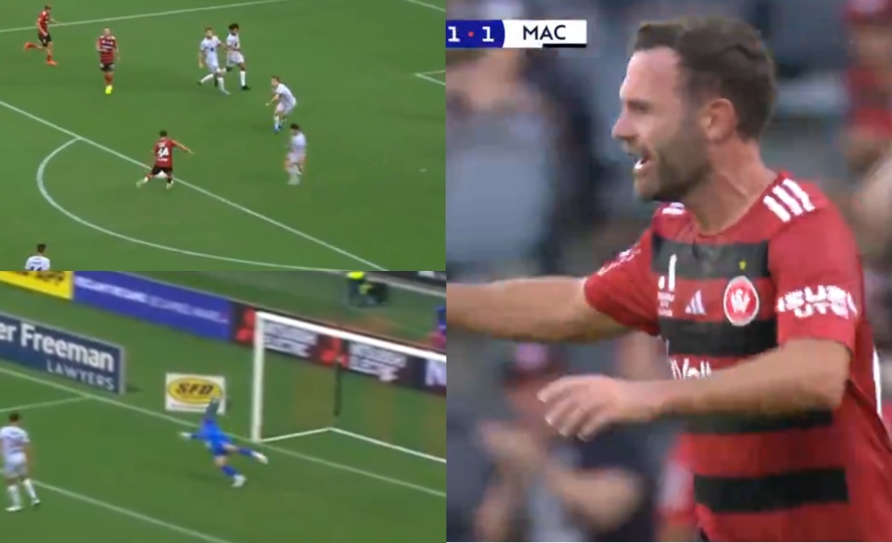 Año Nuevo adelanta a los Reyes: primer gol de Mata en Australia