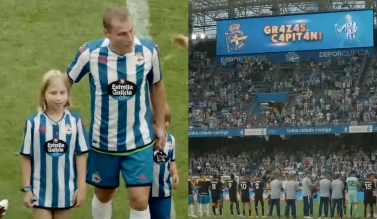 Riazor se rindió a su eterno capitán