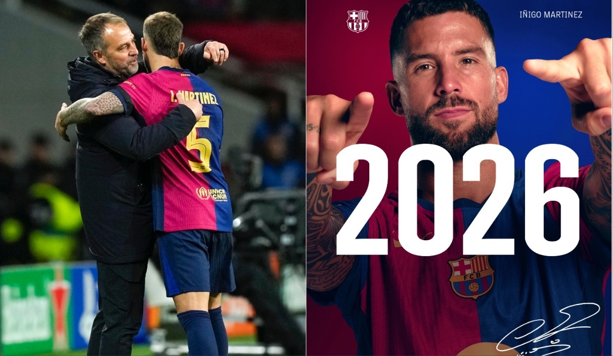 OFICIAL: el Barça renueva a Íñigo Martínez hasta 2026