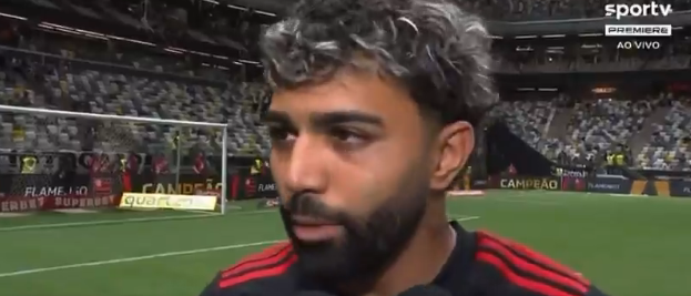 Gabigol confirmó su marcha de Flamengo