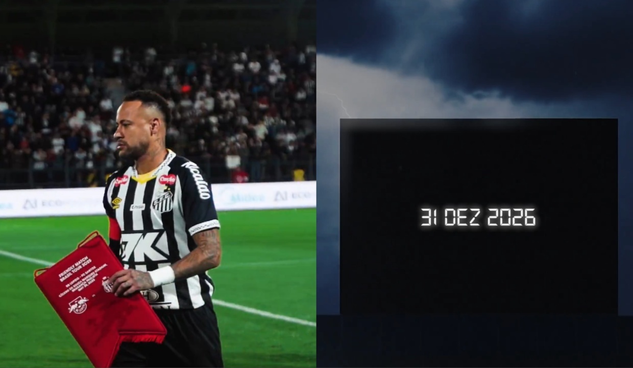 Neymar renueva con Santos hasta diciembre de 2026