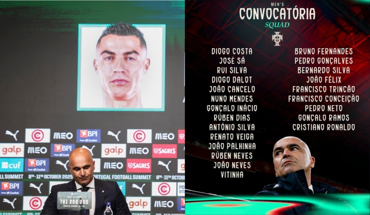 Los 23+1 de Portugal y Roberto Martínez