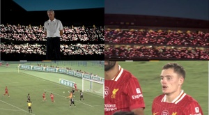 Wirtz se estrena con el Liverpool en un nuevo homenaje a Diogo Jota