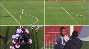 Susto en la Copa África: el portero de Sudán perdió el conocimiento