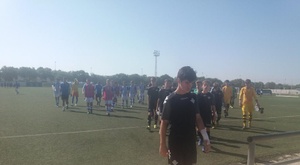 Un cadete del Betis acaba en el hospital tras recibir un golpe en la cabeza