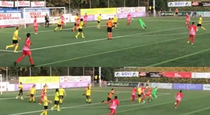 El portero se sumó al ataque en el último minuto... ¡y anotó un golazo!