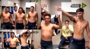 Jugadores del América se burlan del himno chileno contra la violencia de género