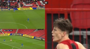 Carrerón 'a lo Bale' y celebración 'a lo Cristiano': así se las gasta este ex 'colchonero'