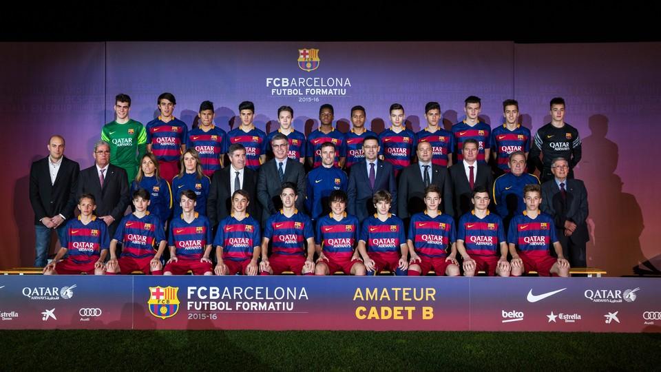 El cadete B del Barça, subcampeón de la MTU Hallencup