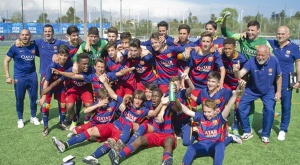 El Infantil A del Barcelona se corona como campeón de Liga