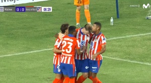 El Atleti se divierte en Hong Kong