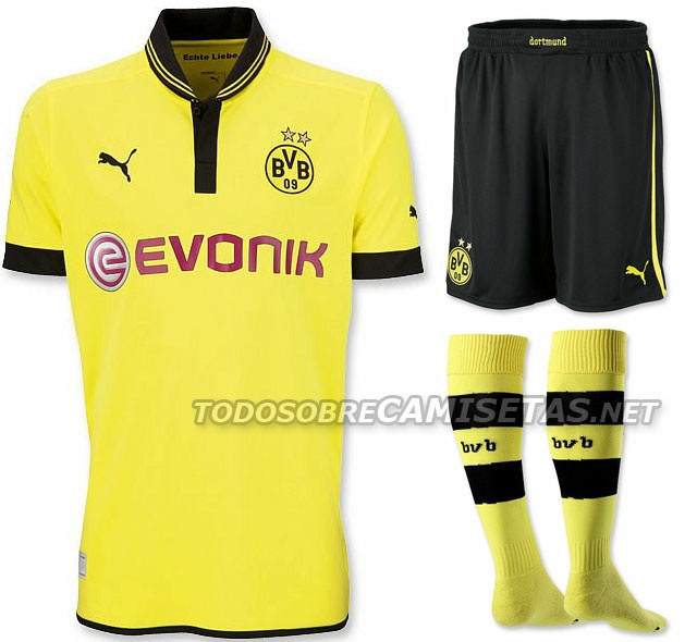 Camisetas del Borussia Dortmund 2012/2013