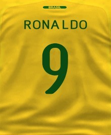 ronaldo, el 9 de brasil