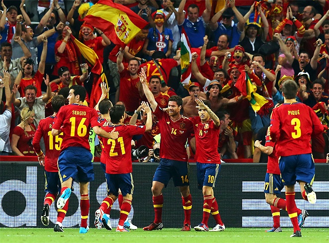 España gana a Francia 2-0 y ya en semifinales