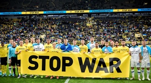 La UEFA evitará enfrentamientos entre equipos de Bielorrusia y Ucrania